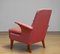 Armchair with Powder Pink Wool Upholstery by Dux, Sweden, 1950s 10