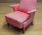 Armchair with Powder Pink Wool Upholstery by Dux, Sweden, 1950s 12