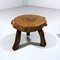 Tables pour Plantes Brutalistes en Bois, 1960s, Set de 2 6