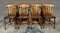 Kitchen Dining Chairs, 1860s, Set of 8, Image 8