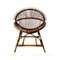 Bamboo and Rattan Chairs attributed to Franco Albini, 1960s, Set of 4, Image 10