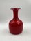 Red Carnaby Glass Vase by Per Lütken for Holmegaard, 1960s 1