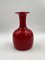 Red Carnaby Glass Vase by Per Lütken for Holmegaard, 1960s, Image 1