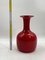 Red Carnaby Glass Vase by Per Lütken for Holmegaard, 1960s 4