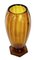 Vintage French Glass Vase by André Delatte, 1930s, Image 2