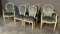 French Dining Chairs, 1900s, Set of 6 2