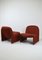 Vintage Lounge Chairs by Giancarlo Piretti for Anonima Castelli, 1970s, Set of 2 9