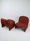 Vintage Lounge Chairs by Giancarlo Piretti for Anonima Castelli, 1970s, Set of 2 8