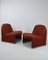 Vintage Lounge Chairs by Giancarlo Piretti for Anonima Castelli, 1970s, Set of 2 1