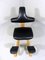 Thatsit Balance Chair in Beech & Leather Chair by Peter Hvidt for Stokke, 1990s, Image 3