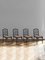 N.4 Black Lacquered and Vienna Straw Chairs from McGuire, 1970, Set of 4, Image 1
