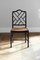 N.4 Black Lacquered and Vienna Straw Chairs from McGuire, 1970, Set of 4 7