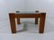 Brutalist Coffee Table in Oak & Natural Stone, 1970s 4