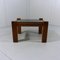 Brutalist Coffee Table in Oak & Natural Stone, 1970s, Image 11