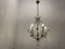 Crystal Macaroni Rose Chandelier, 1950s 3