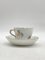 Porcelain Coffee Cup and Saucer with Gold Rims from Meissen, Set of 2 6