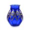 Polnische Art Deco Vase von Josephine Glassworks, 1930er 1