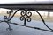 Garden Table in Iron with Marble Top, 1980s, Image 12