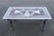 Garden Table in Iron with Marble Top, 1980s 7