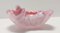 Italian Pink Opaline and Lattimo Glass Shell Bowl by Fratelli Toso, 1960s 8