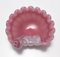 Cuenco italiano de concha de vidrio latón y opalino rosa de Fratelli Toso, años 60, Imagen 5