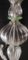 Lámpara de araña vintage de cristal de Murano con ocho brazos, años 80, Imagen 10