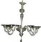 Vintage Eight-Arm Murano Crystal Glass Chandelier, 1980s 1