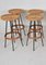 Dutch Bar Stools from Rohé Noordwolde, 1950s, Set of 4 2