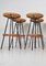 Dutch Bar Stools from Rohé Noordwolde, 1950s, Set of 4 3