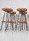 Dutch Bar Stools from Rohé Noordwolde, 1950s, Set of 4, Image 3