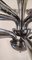 16-Arm Murano Chromed Glass Chandelier, 2000s 13