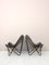 Chaises Safari Vintage, 1960s, Set de 2 3