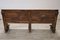Early 19th Century Solid Walnut Bench 6