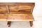 Early 19th Century Solid Walnut Bench, Image 2