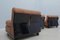 Amanta Modular Sofa in Leather by Mario Bellini for C&B Italia, 1960s, Set of 3 6