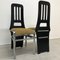 Vintage Stühle aus verchromtem Stahl mit Rückenlehne aus gebogenem Sperrholz, 1970er, 6er Set 2