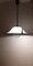 Lampada da soffitto vintage regolabile in plastica bianca e nera di Aro Leuchten, Germania, anni '80, Immagine 3