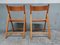Mid-Century Rattan Folding Dining Chairs from Ikea, 1980, Set of 4 14
