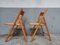 Mid-Century Rattan Folding Dining Chairs from Ikea, 1980, Set of 4 10