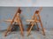 Mid-Century Rattan Folding Dining Chairs from Ikea, 1980, Set of 4, Image 10