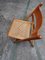 Mid-Century Rattan Folding Dining Chairs from Ikea, 1980, Set of 4 2