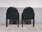 Vintage Belgian Black Dining Chairs, 1980, Set of 4 18