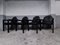 Vintage Belgian Black Dining Chairs, 1980, Set of 4 30
