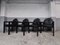Vintage Belgian Black Dining Chairs, 1980, Set of 4 38