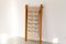 Scandinavian Modern Pine and Canvas Magazine Rack, 1970s 1