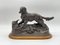 PJ Mène, Englischer Setter Hund in Ruhe, Bronze 1