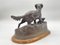 PJ Mène, Englischer Setter Hund in Ruhe, Bronze 11