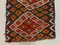 Tappeto Kilim Runner vintage in lana, Turchia, Immagine 4