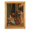 Anunciación, siglo XIX, pintura al óleo, enmarcado, Imagen 1