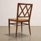 Vintage Beech & Rope Dining Chair, Italy, 1940s, Image 8